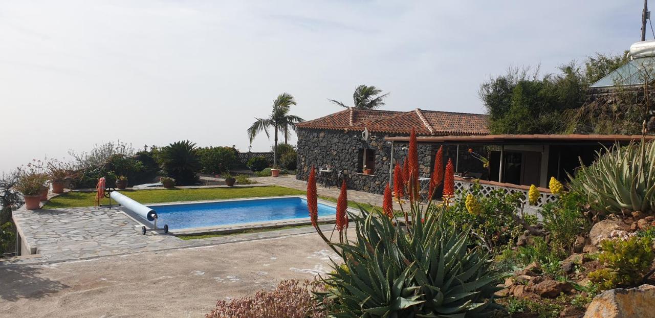 Climatized Pool Free Wifi Casa Rural Las Pareditas Tijarafe Exterior photo
