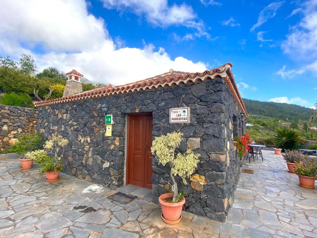 Climatized Pool Free Wifi Casa Rural Las Pareditas Tijarafe Exterior photo