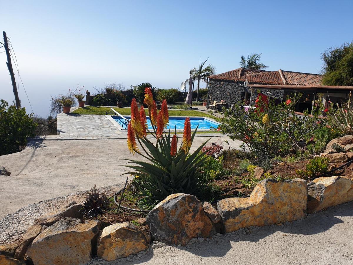 Climatized Pool Free Wifi Casa Rural Las Pareditas Tijarafe Exterior photo