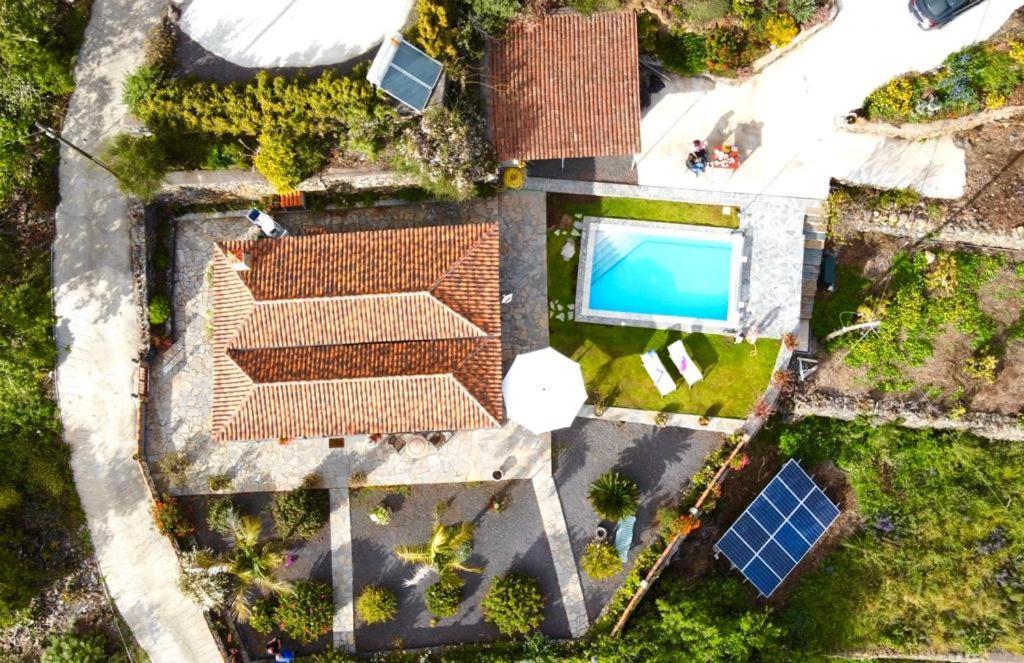 Climatized Pool Free Wifi Casa Rural Las Pareditas Tijarafe Exterior photo