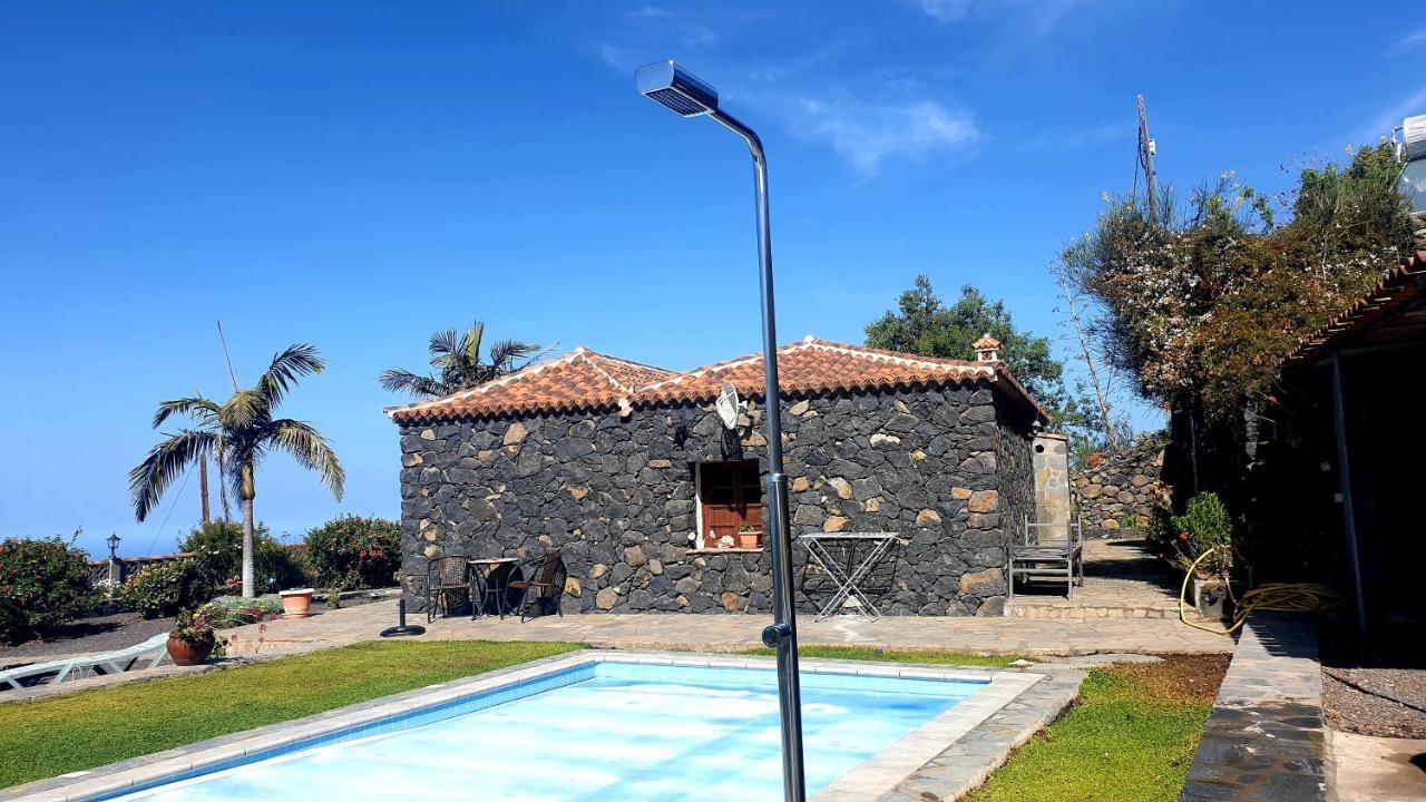 Climatized Pool Free Wifi Casa Rural Las Pareditas Tijarafe Exterior photo