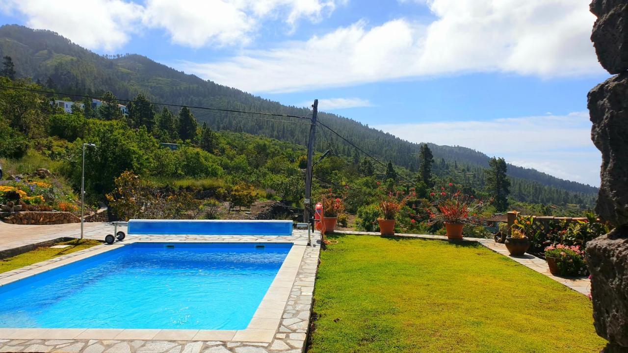 Climatized Pool Free Wifi Casa Rural Las Pareditas Tijarafe Exterior photo